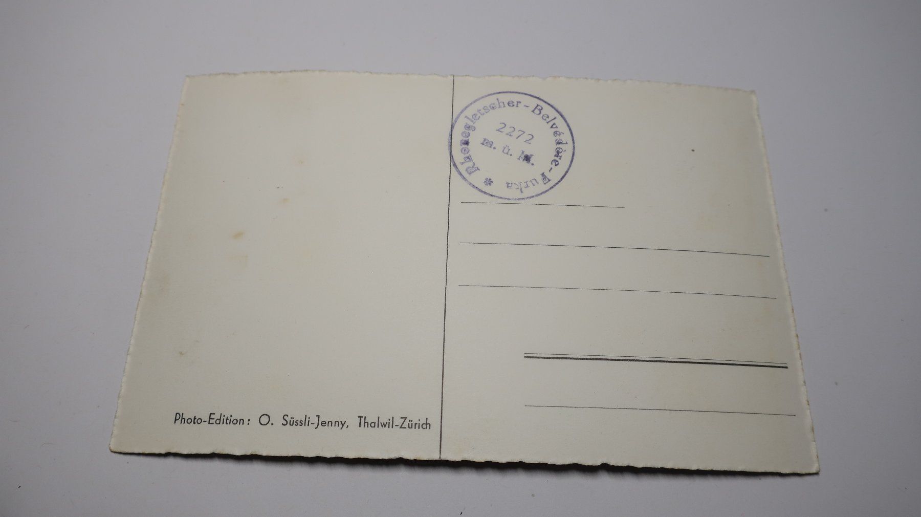 Cartoline postali: Grimsel - Furka  - Rhonegletscher – Usato da Cormoret venduto da Pascalll2001 2