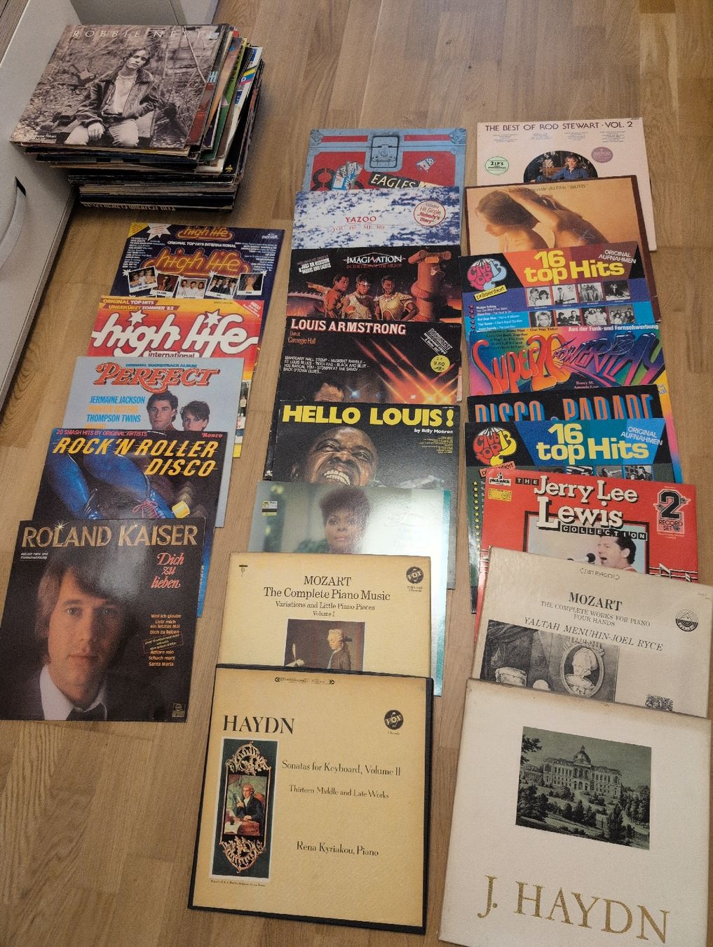 Dischi in vinile: 80 Vinyl Schallplatten Sammlung gemischt. ab 1 .- – Usato da Zürich venduto da Jannkee 2