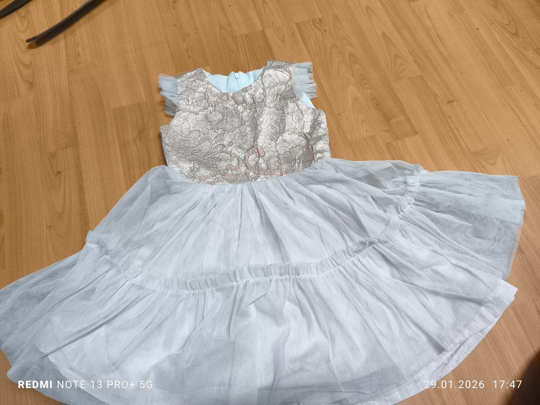 Vestiti & Gonne: Mädchen Kleid, Festlich, Tüll,Rosa Muster – Usato da Jona venduto da mi2020