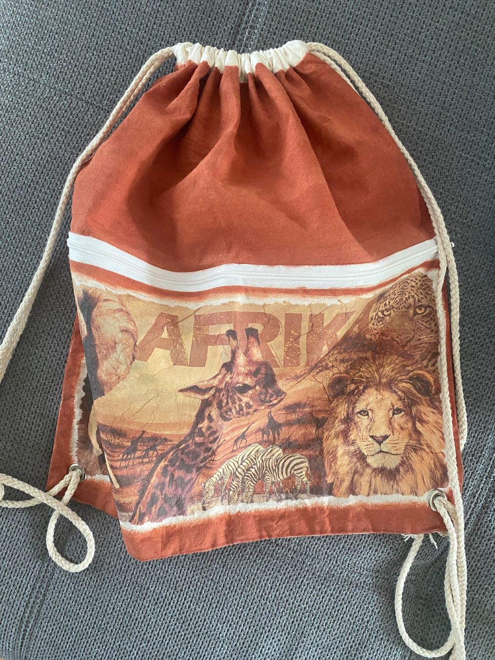 Zaini: Turnbeutel/Turnsack "Afrika" von Miis Träumli" – Nuovo (secondo la descrizione) da Glattbrugg venduto da riseca 3