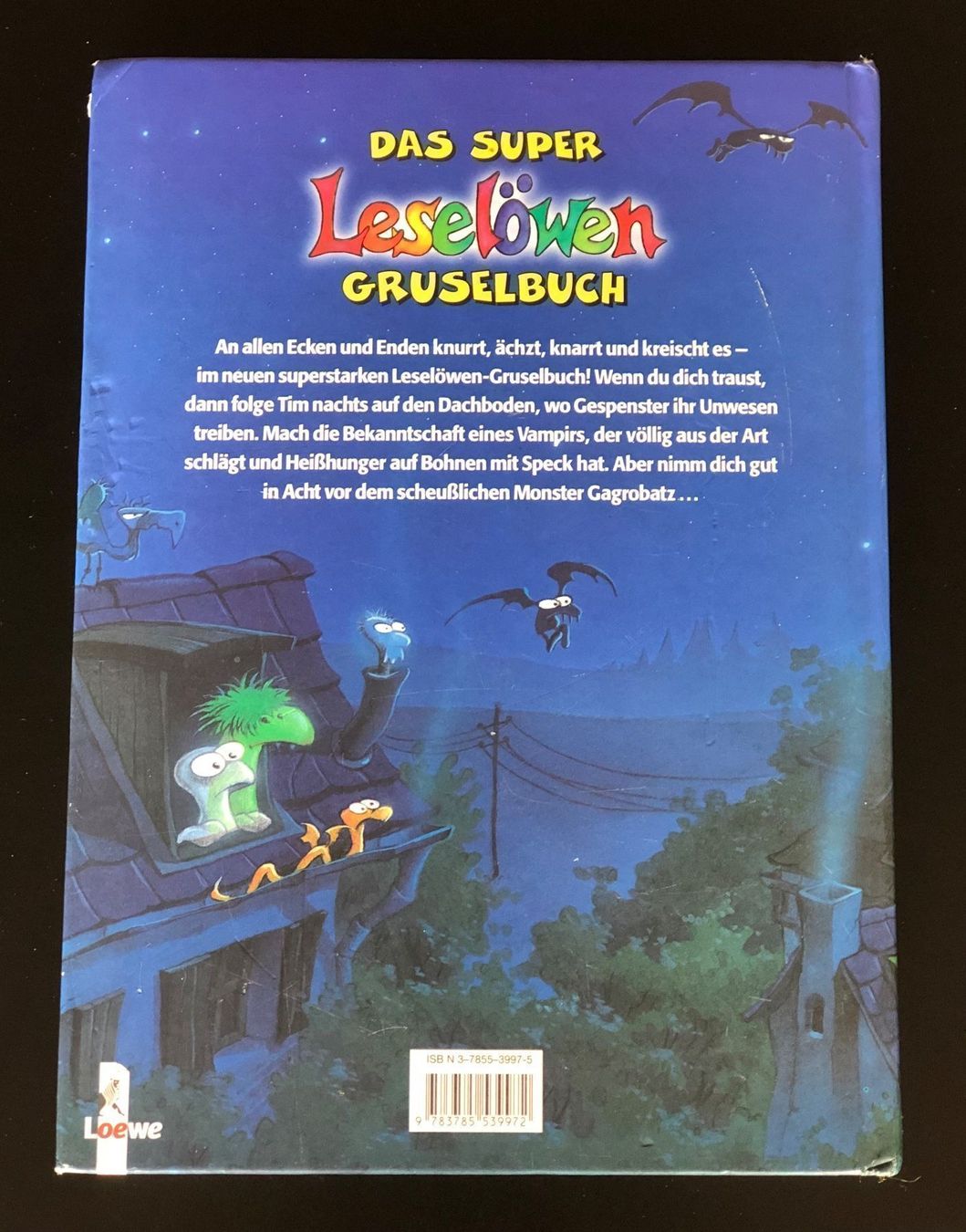Libri: DAS SUPER  GRUSELBUCH / LESELÖWEN – Usato da Nussbaumen AG venduto da schuba2000 1
