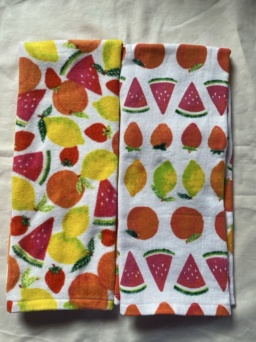 Strofinacci: Summer fruit kitchen tea towel new – Nuovo e nell'imballaggio originale da Buttikon SZ venduto da Maxwelltime