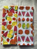 Summer fruit kitchen tea towel new