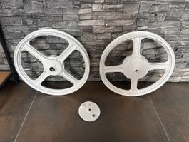 Piaggio Ciao Felgen Weiss 