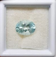 Aigue-marine ovales 11x8 mm - Valeur 230.- Fr
