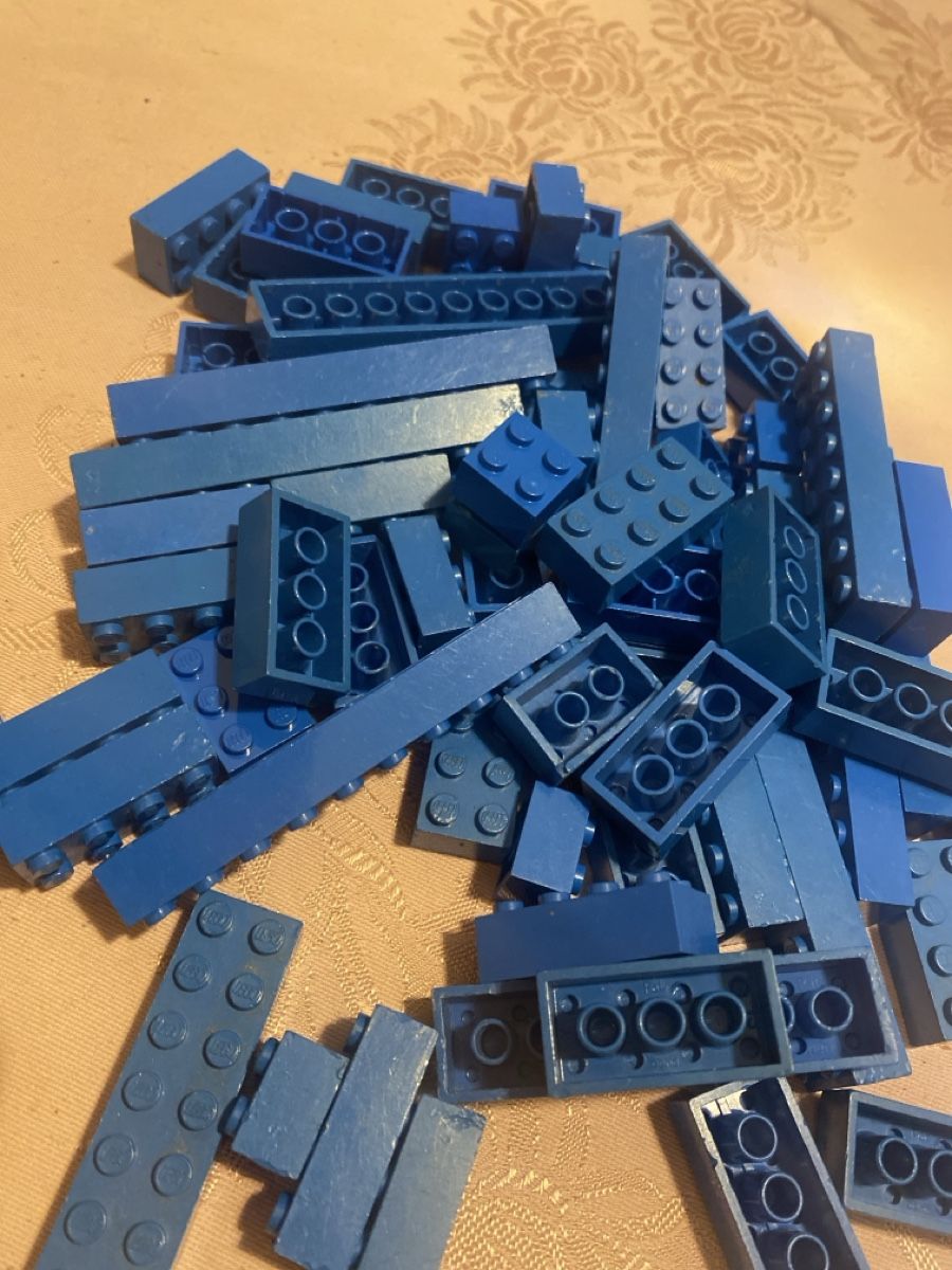 Lego Giocattoli: Lego Bausteine blau  – Usato da Zürich venduto da Manuelemilie 1