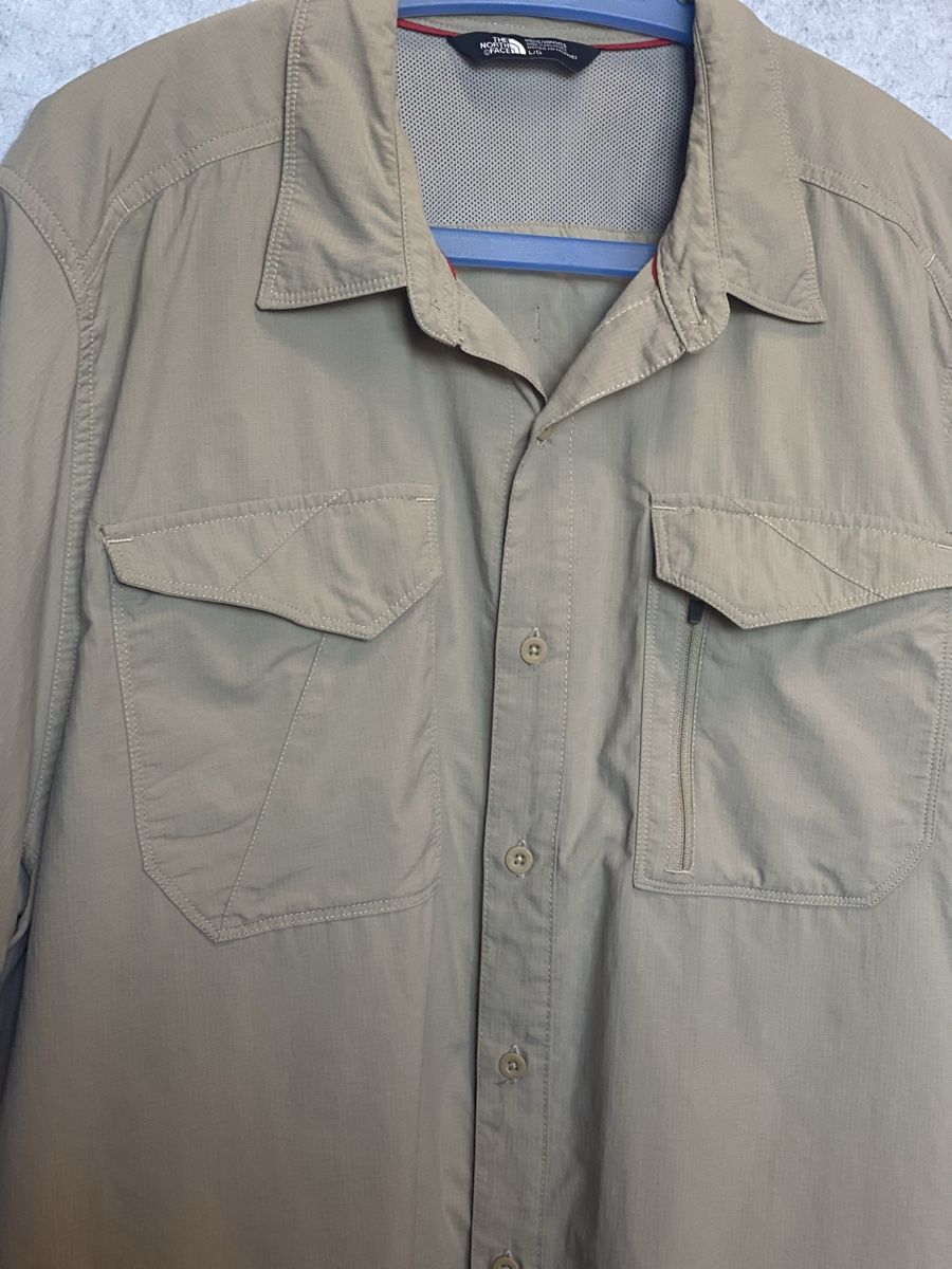 North Face Camicie: North Face Outdoor Herren Hemd kurzarm L – Usato da Dittingen venduto da ert_nyv5 2