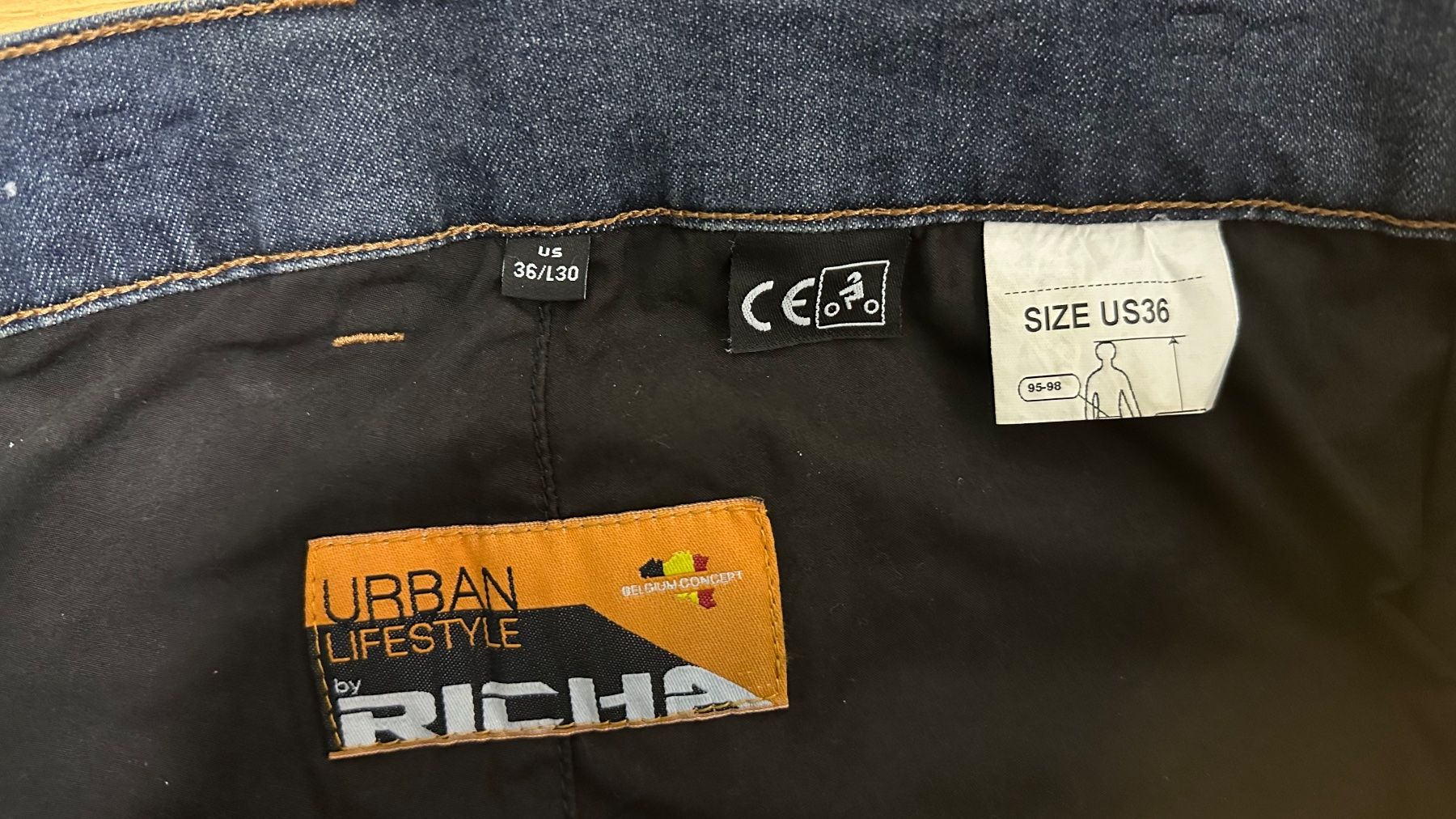 Pantaloni: Motorrad Hose Blujeans – Usato da Uster venduto da Niki1922 6