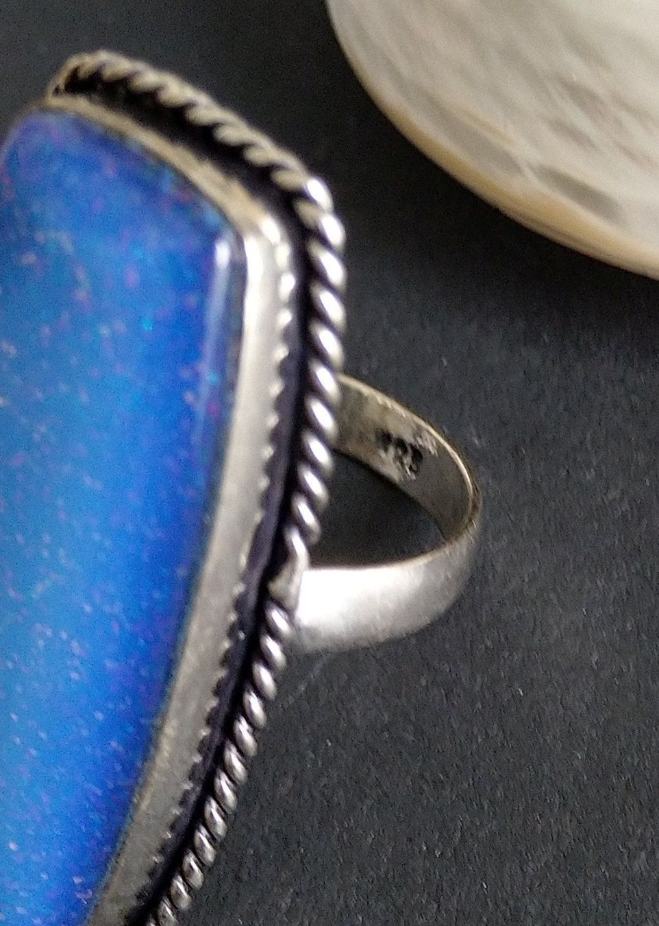 Ringe: GROSSER  RING IN 925 SILBER – Gebraucht aus Romanshorn von BoutiqueA 5