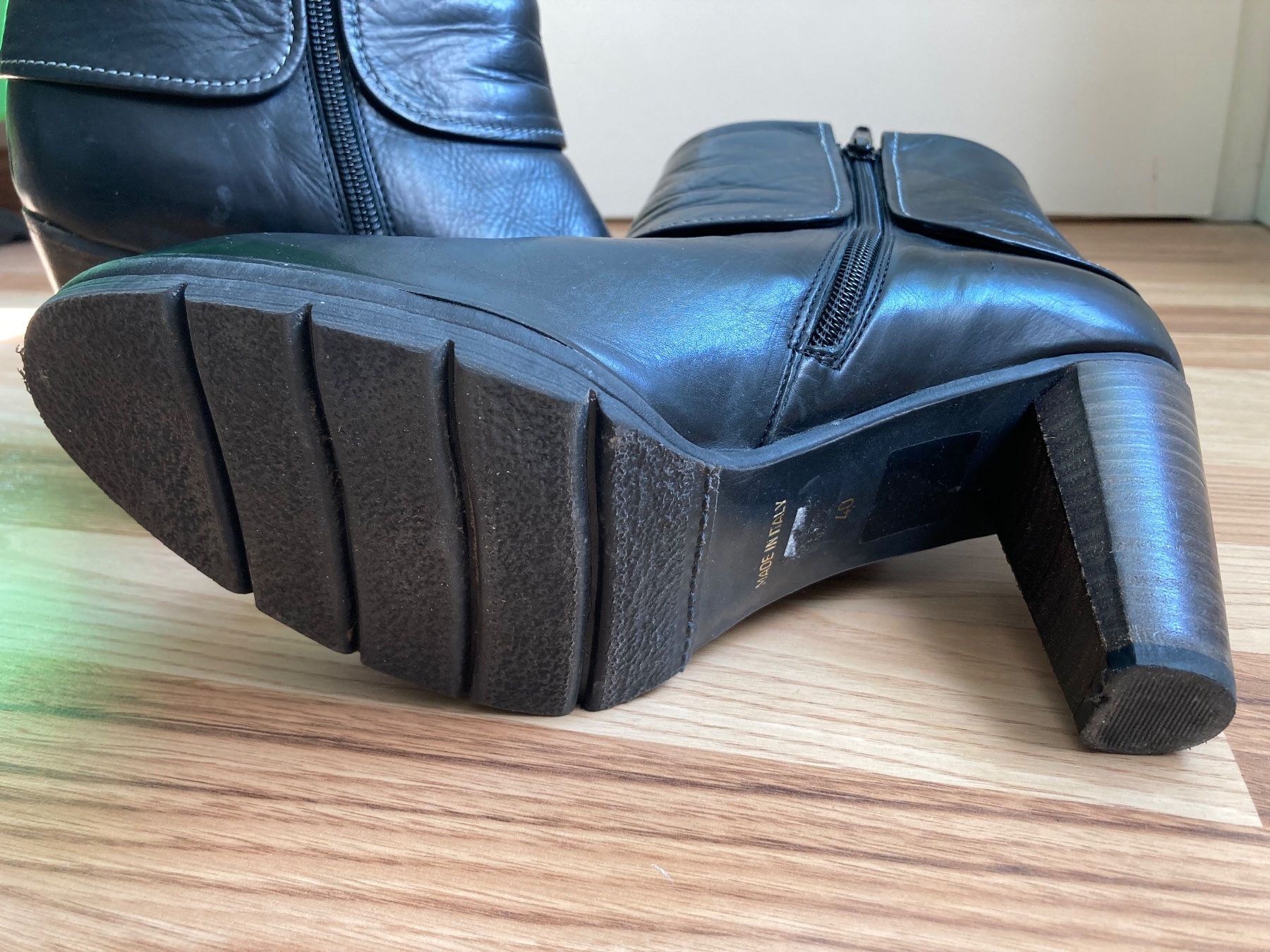 Damenschuhe: Maripé schwarze Lederboots Gr.40 – Gebraucht aus Jonen von Nadeshika 3