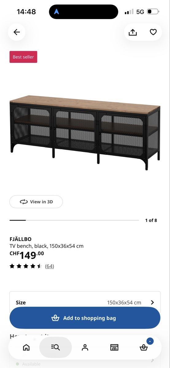 Ikea Meubles TV: Tv stand  – Neuf (Voir description) à Geneve par mak_hzx5