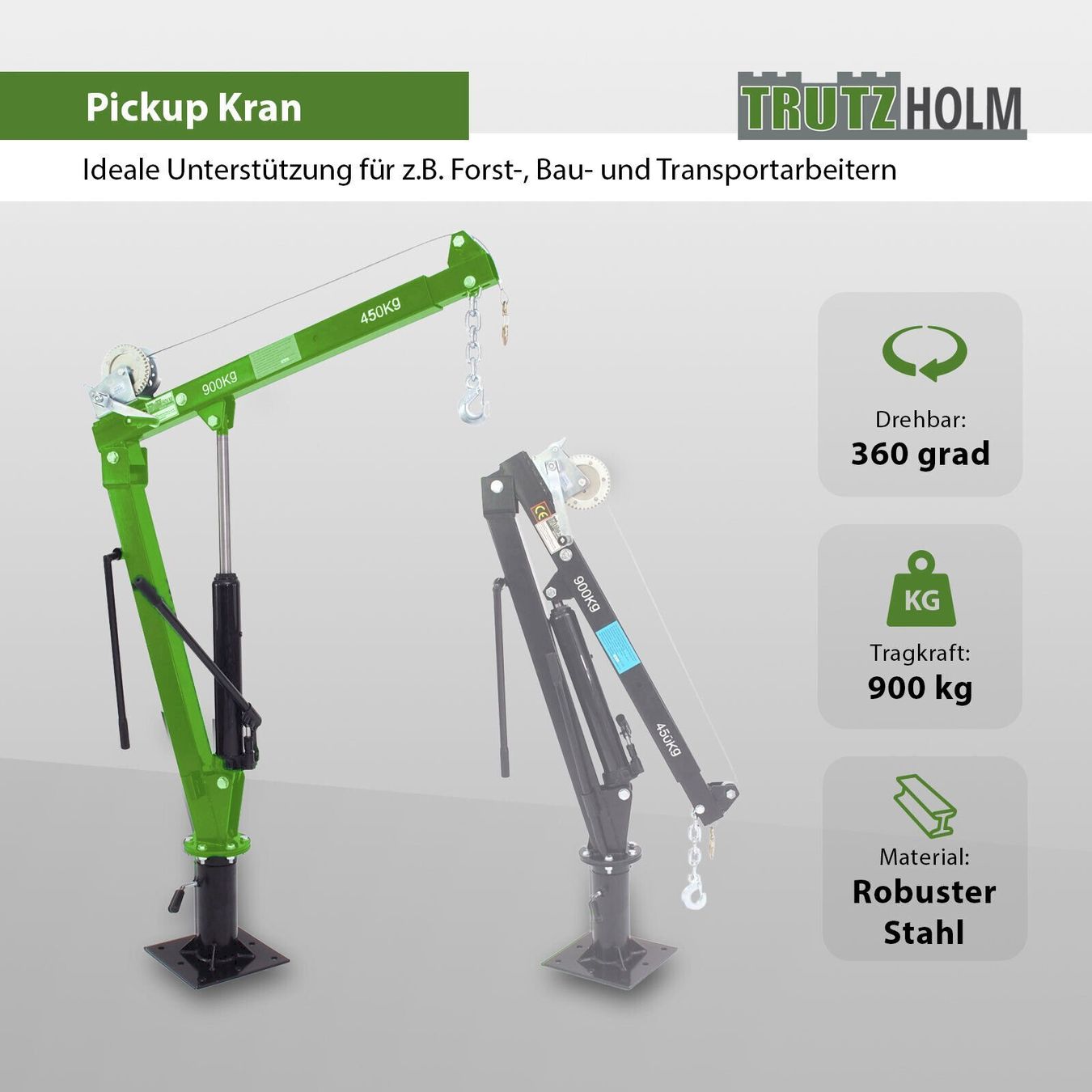 Altro per stoccaggio & trasporto: TrutzHolm 7091 Pick Up Kran & Seilwinde – Nuovo e nell'imballaggio originale da Bottighofen venduto da zaap 1