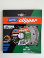 Norton Clipper Disque diamant Extreme Ceramic Turbo  125 mm