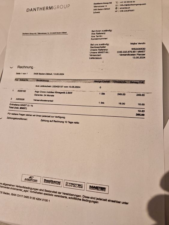 Klimageräte: Klimagerät! Top Zustand!neuwertig – Neu (gemäss Beschreibung) aus Bergdietikon von fabioabarth 6