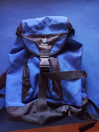 Rucksack Deuter Aircomfort 25 blau guter Zustand