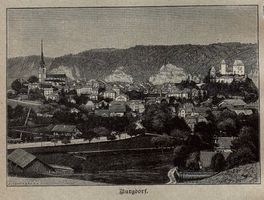 Antik Druck 1900  - Burgdorf