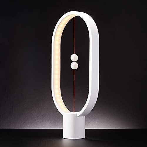 Lampade: Allocacoc Tischleuchte Ellipse Heng Balance, Weiss – Nuovo (secondo la descrizione) da Triesenberg venduto da happy-you 1