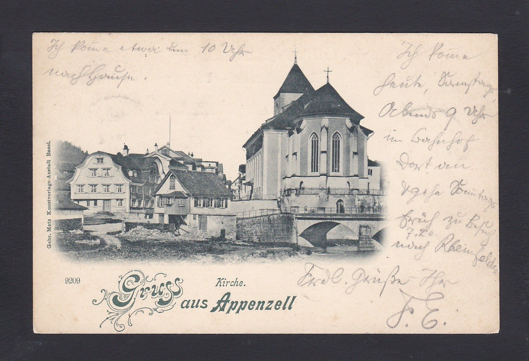 Ansichtskarten: APPENZELL 1899 – Gebraucht aus Reiden von cinfis