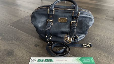 Michael Kors Tasche, blau, klassisch