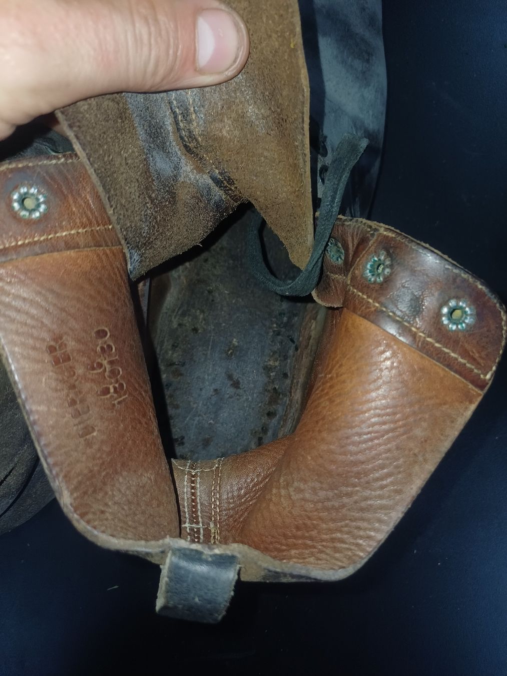 Scarpe da uomo: Dierauer Bergschuhe genagelt – Difettoso da Wangenried venduto da Recycler94 2