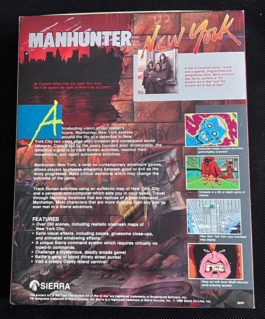 Giochi: PC Big Box Man Hunter New York – Usato da Schachen LU venduto da retrogamer 1