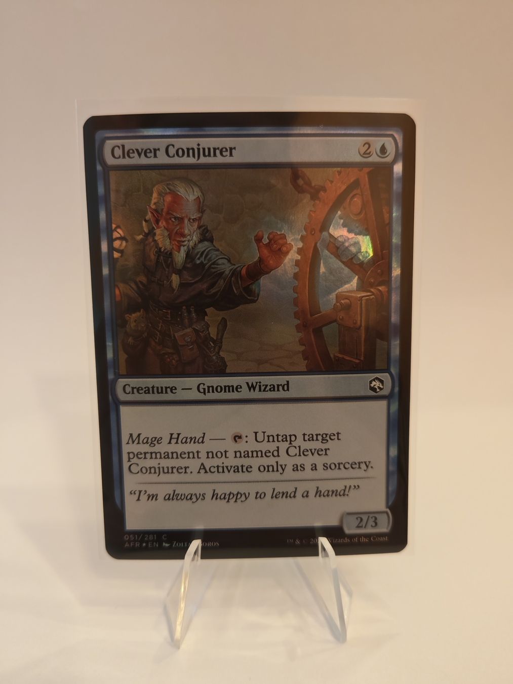 Magic The Gathering Carte collezionabili: Magic Clever Conjurer 051/281 C – Nuovo (secondo la descrizione) da Arbon venduto da Printify3D