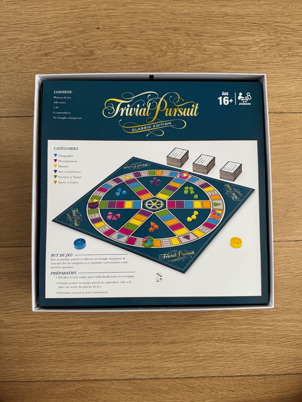 Hasbro Giochi: Jeu Trivial Pursuit Classic Edition – Nuovo (secondo la descrizione) da Jussy venduto da ali_6d7d 5