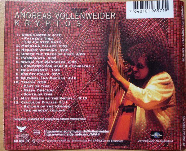 CDs: Vollenweider KRYPTOS Michael Brecker Saynho Namtchilak CD – Gebraucht aus Kandergrund von Sososo 1