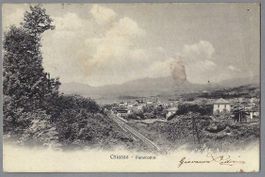 1905, CHIASSO, PANORAMA, NON COMUNE, 0 LINEARE NON CHIESTA