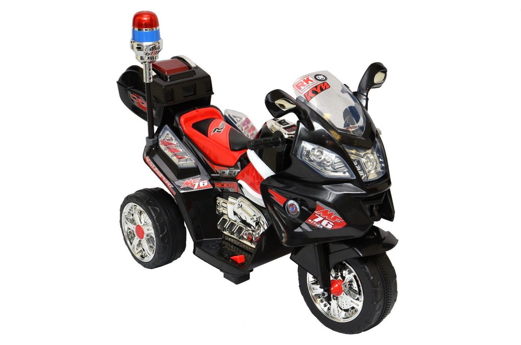 Veicoli per bambini: Elektro-Kindermotorrad Polizei Design – Nuovo e nell'imballaggio originale da Zürich venduto da QuickbuyMarket