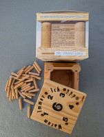 Würfel Spiel "warum immer ich?" Holz