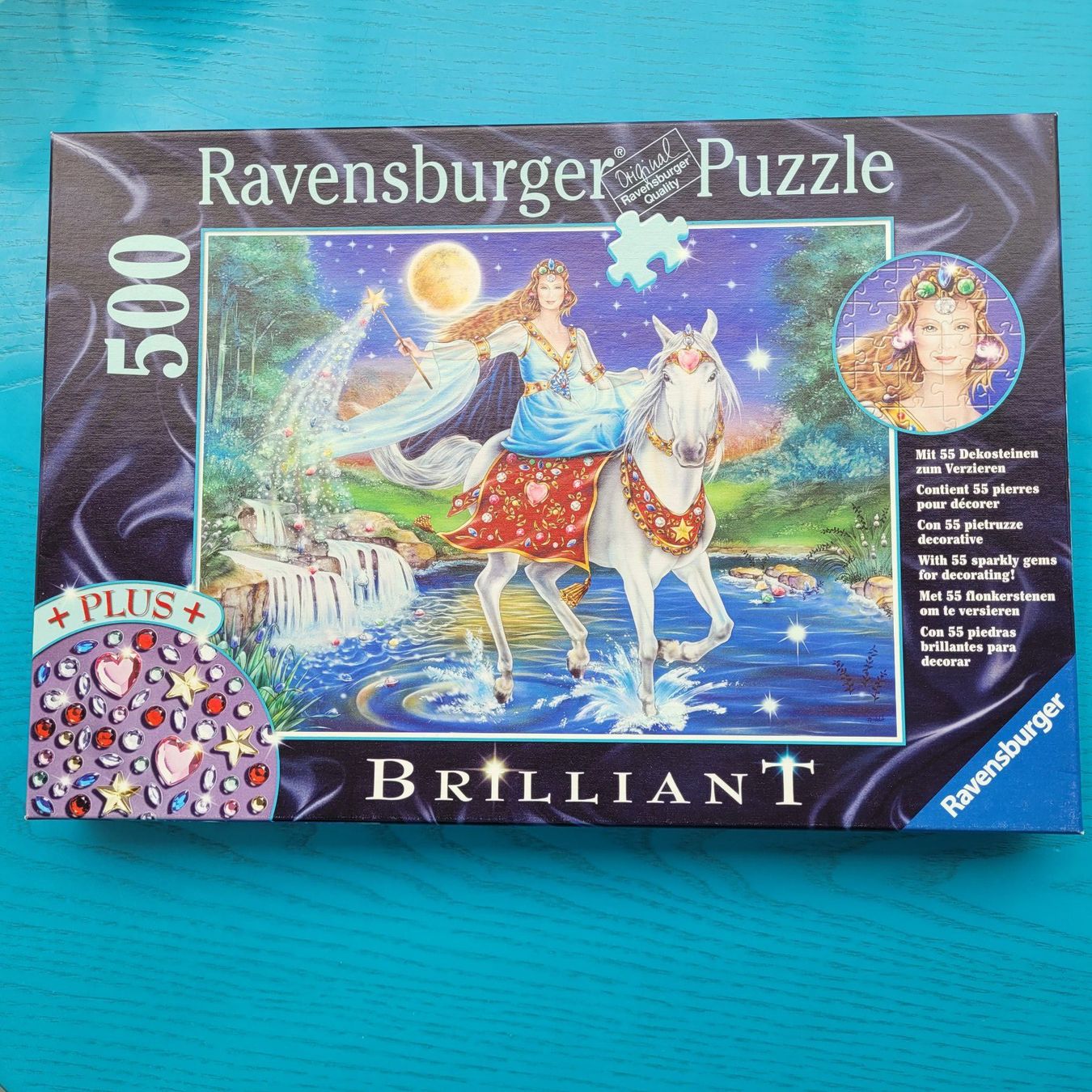 Ravensburger Puzzle: SONDEREDITION  Brilliant Puzzle/Fee im Mondschein – Nuovo (secondo la descrizione) da SCHÜBELBACH venduto da CoKaHa 1
