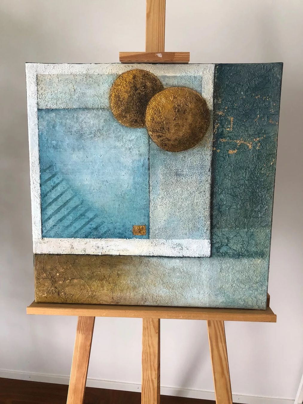 Foto & Immagini: Acrylbild, Mischtechnik auf Leinwand, ein Unika – Nuovo (secondo la descrizione) da Bern venduto da Banane000 3