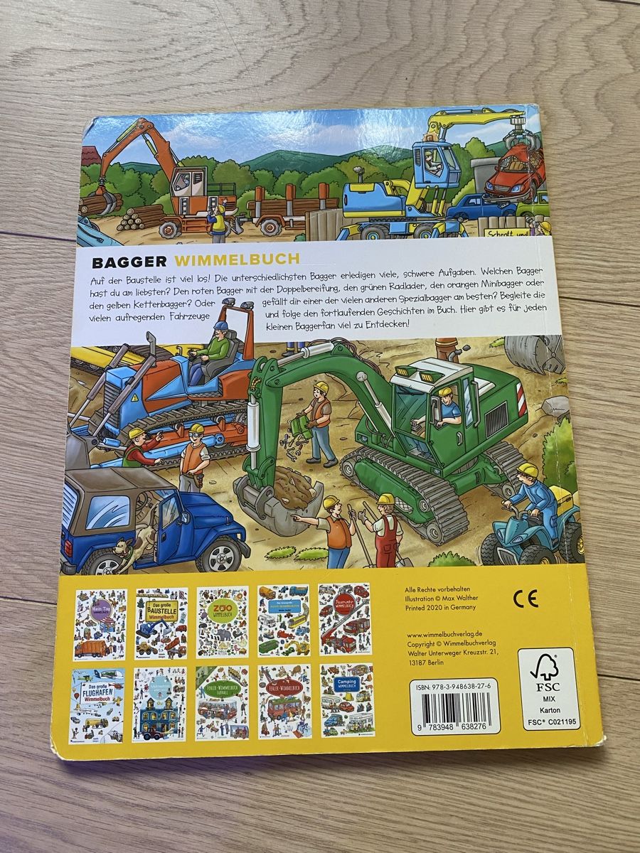 Libri: 2 Wimmelbücher Bagger Bauernhof Traktor Tiere Duden – Usato da Zizers venduto da dalaub 4