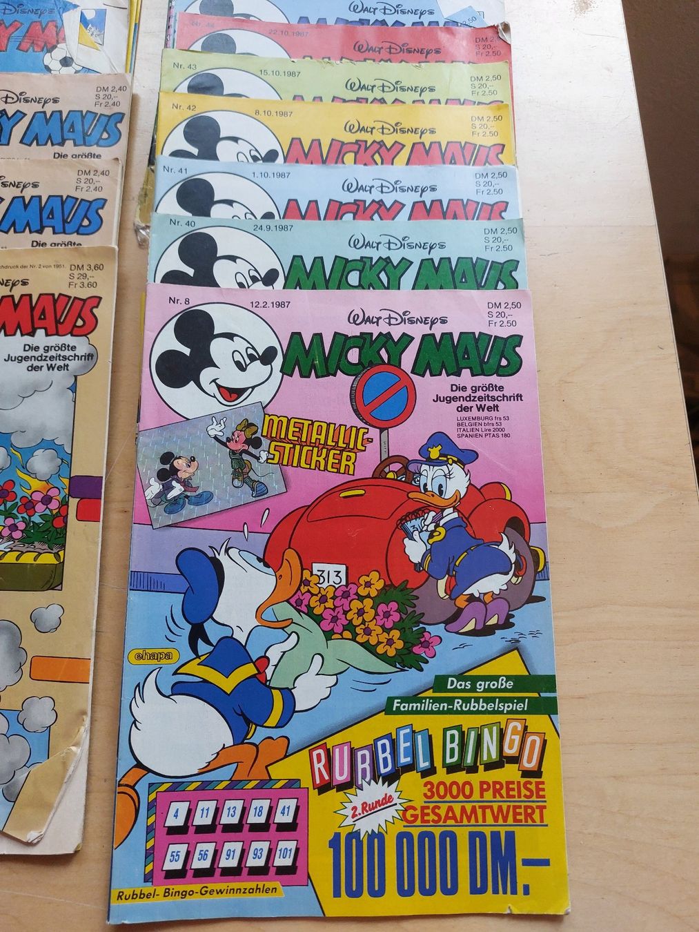 Fumetti: 18 MICKY MOUSE - 1982/1986/1987 – Usato da Gipf - Oberfrick venduto da Esnoopy 4