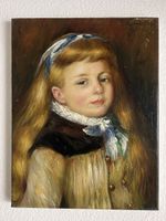 Ölgemälde Mädchenportrait im Stil Renoir, Kunst, Top!
