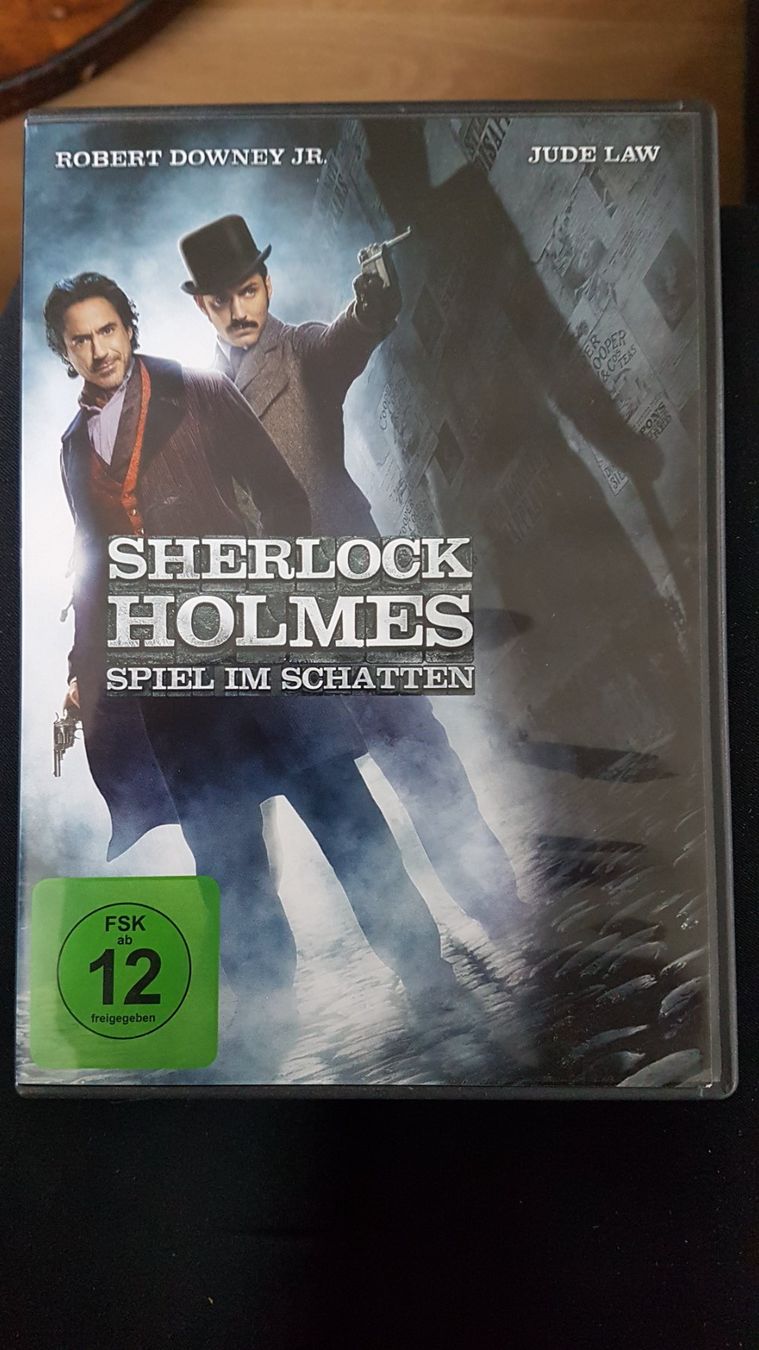 Alle DVDs: DVD "Sherlock Holmes - Spiel im Schatten" – Gebraucht aus Buttisholz von Simone_n