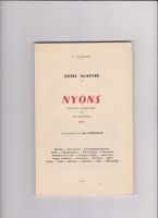 Guide illustré Nyons 1959  Drôme France