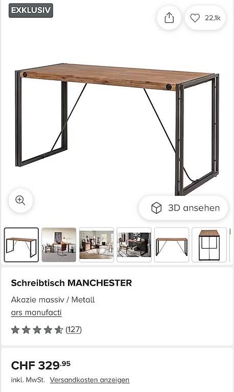 Bureaux: Bürotisch – D'occasion à Niederwangen BE par CHe_BE 2