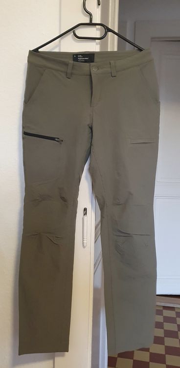 Pantalon De Trail Peak Performance Noir Taille XL - Neuf Avec étiquettes, Nylon Léger