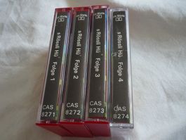 4x Kinderkassetten Hörspiel - CH Dialekt - Rössli Hü 1 2 3 4