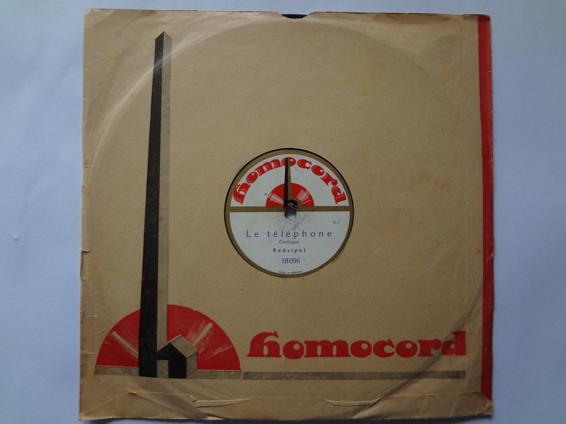 Dischi in vinile: La brouette d'Echallens - Redzipet - Disque 78 tours - – Usato da Aigle venduto da Robflac55 4