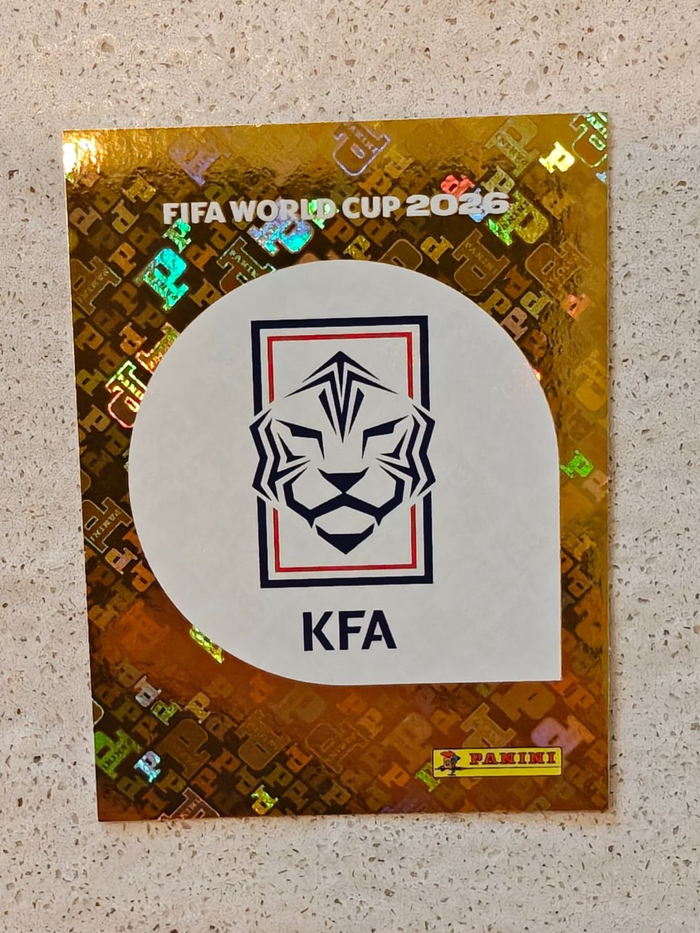 Panini Carte collezionabili: Panini Sticker WM 2026: Logo KOR 1 – Nuovo (secondo la descrizione) da Zofingen venduto da Mak2