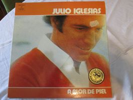 Disque 33T Vinyle Julio Iglesias - A Flor de Piel