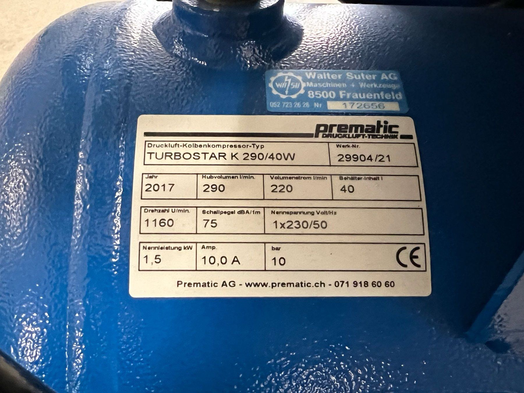 Compressori: Turbostar-Kompressor, neuwertig, fast nie gebraucht – Usato da Nürensdorf venduto da michael.kaempf 1