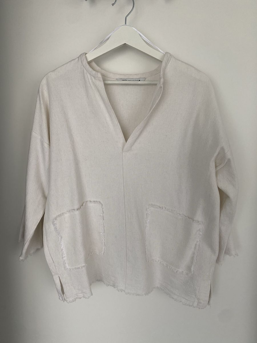 Zara Top: Blouse blanche ZARA, XS – Nuovo (secondo la descrizione) da Bussigny venduto da cac_q2c6