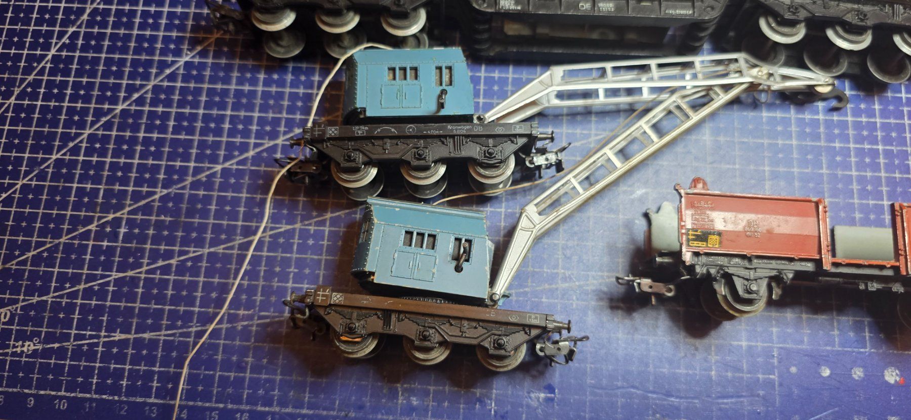 Märklin Modellini di ferrovie: Märkln güterwagen 4 stück gebraucht – Usato da Hochfelden venduto da Danizh0 2