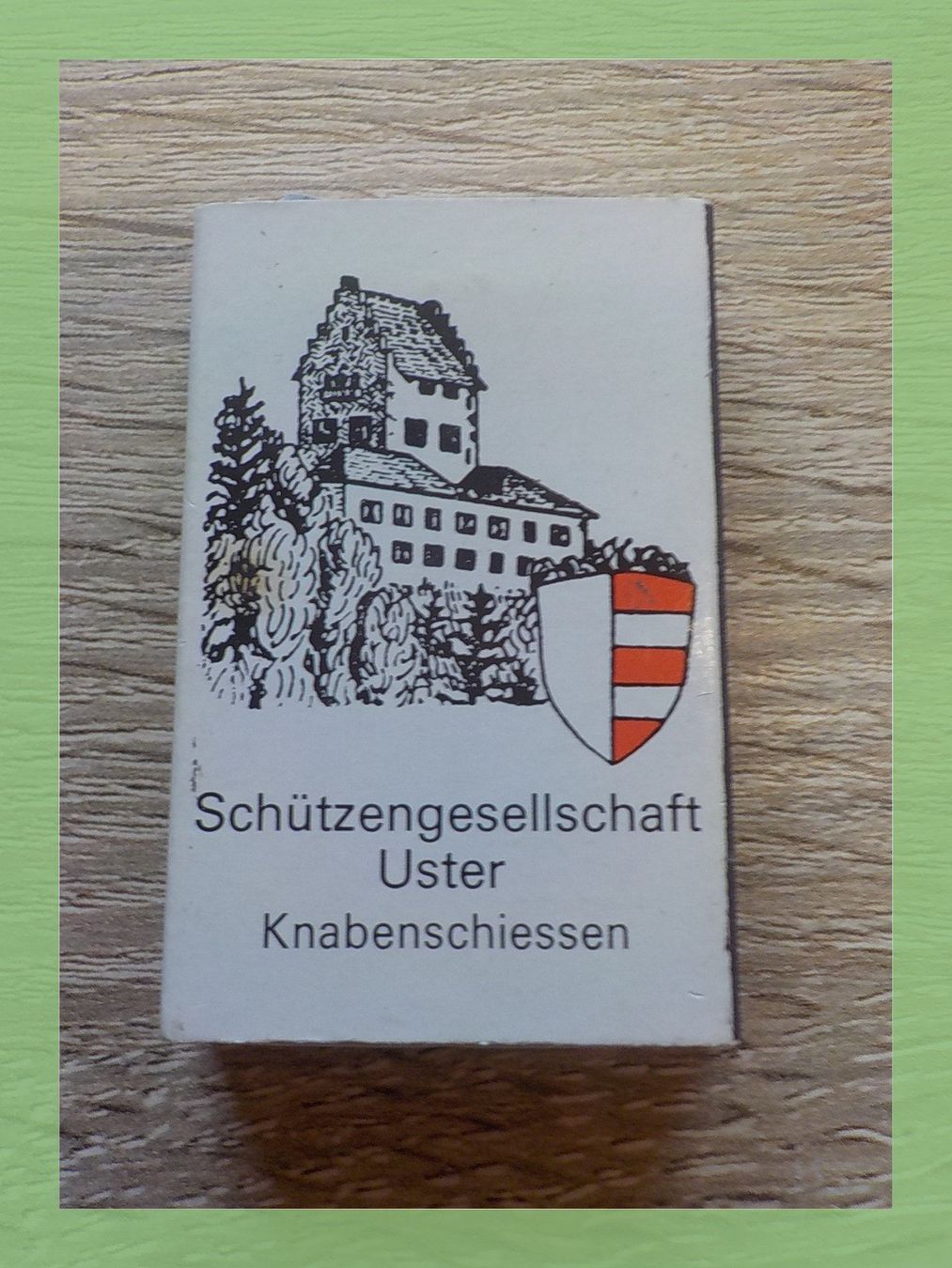 Portacenere: Sandoz Aschenbecher mit Trommlern, Ballons & Rand – Usato da Bülach venduto da Freieck 7
