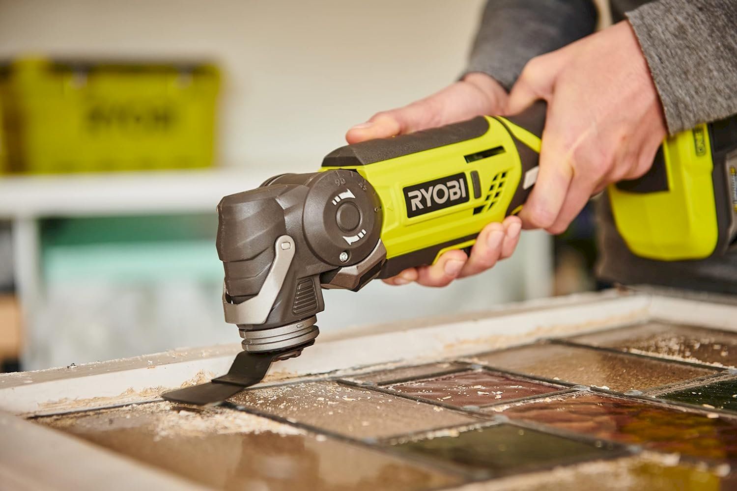 Ryobi Tutte le macchine: Ryobi R18MT-0 Akku-Multitool – Nuovo e nell'imballaggio originale da Bottighofen venduto da zaap 3