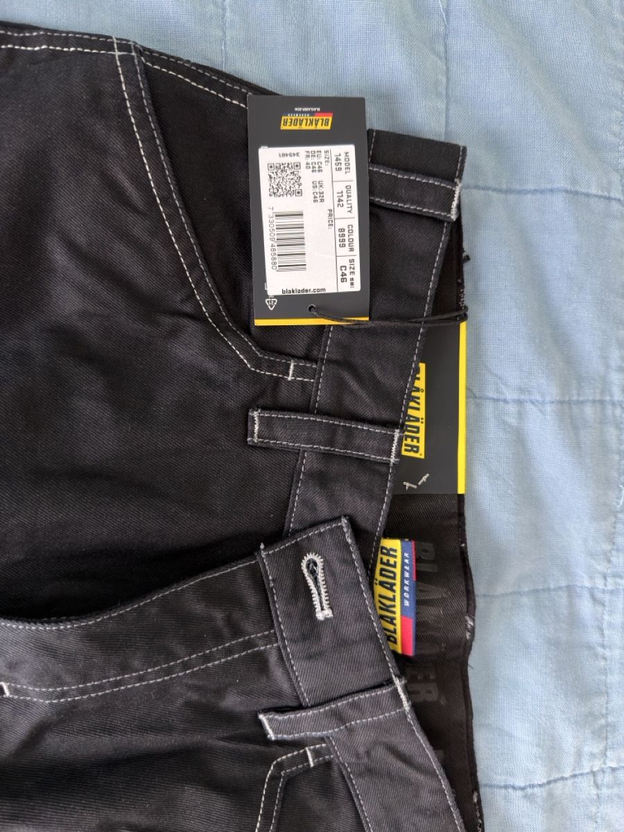 Pantaloni: Blacklader Work Pants Size 34/32 – Nuovo e nell'imballaggio originale da Zollikerberg venduto da col_vps2 1